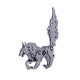 4pcs griffin wild wolf cattle horse diy 3d stainless steel metal puzzle model