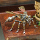 4pcs 3d diy metal mechanical dragonfly firefly wasp termite insects assembly model set