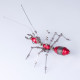 3pcs set metal worker ant team diy model kits assembly