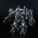 521pcs 2in1 multi-funtional metal snipper mecha soldier 3d model building kit assembly phone holder