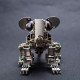 525pcs steampunk 3d metal mechanical mouse model assembly kit
