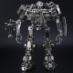 532pcs bee robot assembly metal big fighting mecha soldier puzzle model kit 3d sculpture