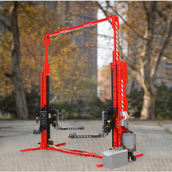 1:8 electric car lift 536pcs