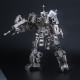 547pcs 25cm 3d metal assembly combat mecha figure model building kit