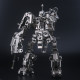 547pcs 25cm 3d metal assembly combat mecha figure model building kit