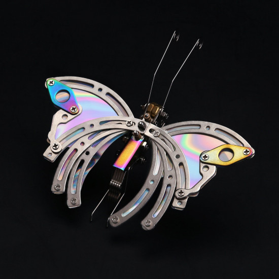 6-in-1 blind box steampunk mysterious chaos butterflies 3d assembly model kit