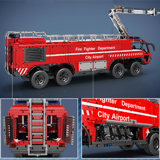 airport firetruck 6653pcs