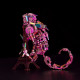 745pcs steampunk mechanical mutant chameleon metal lizard kit difficult puzzle