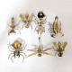 7pcs/set assembled steampunk insect set models with box