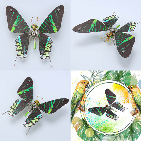 steampunk butterfly metal model kits seven days of advent calendar