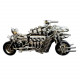 900+pcs pursuit motorcycle 3d metal puzzle kits gift for biker difficult puzzle