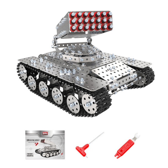 939pcs diy tank metal model kits handmade assembly 3d metal puzzle toys