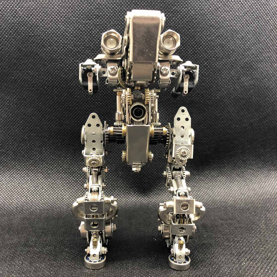 adult diy metal assembly 3d robot mecha puzzle toy model for home decor