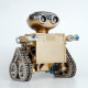 assembling metal app smart controlled tank robot model toy