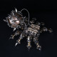 assembly 2-in-1 mechanical tarantula scorpion 3d puzzle model bluetooth speaker