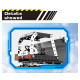 assembly 934pcs 2.4g 10ch metal rc tracked dump truck puzzle model