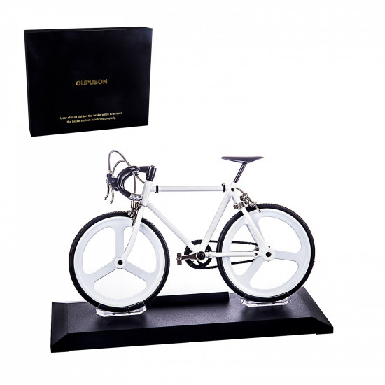 assembly bicycle toy metal simulation road bike diy model kit 90pcs