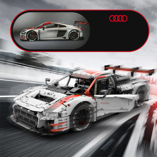 remote controlled audi r8 lms gt3 3300pcs