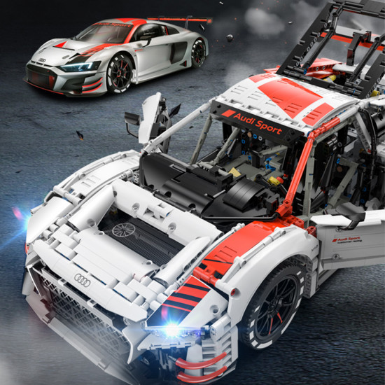 remote controlled audi r8 lms gt3 3300pcs