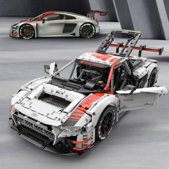 remote controlled audi r8 lms gt3 3300pcs