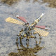 blind box 3pcs/set diy mechanical assembly metal steampunk insect puzzle model kit