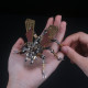 blind box 3pcs/set diy mechanical assembly metal steampunk insect puzzle model kit