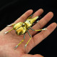 brass insect metal beetle model insect handmade crafts collection