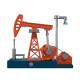 build a pumpjack that works 3d pumping unit model building kit 219pcs