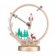 build a metal santa claus forest kits that works 3d metal puzzle christmas gifts teching