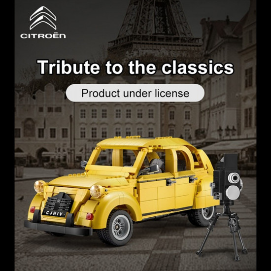 remote controlled citroen 2cv 1238pcs