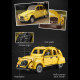 remote controlled citroen 2cv 1238pcs