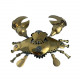 crab metal steampunk sculpture model handmade assembled crafts