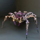 creative metal purple tarantula spider insect bug steampunk model assembled crafts