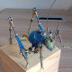 creative steampunk 3d green cricket insect sculpture assembled model kits