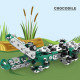 200pcs crocodile assembly kit 3d animal puzzle model diy metal toys for kid