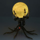 custom steampunk octopus on the moon light lamp 1061pcs metal model kits