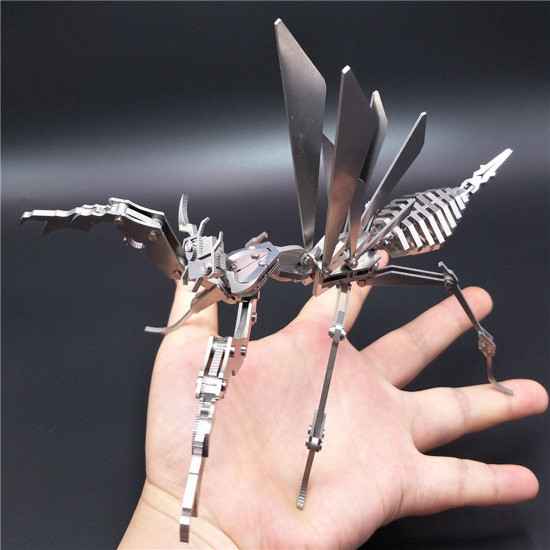 detachable diy assembly 3d insects series model kit - beatles spider