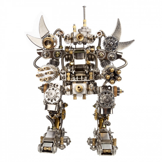 diy 3d metal fighting shooter mecha assembly model kit