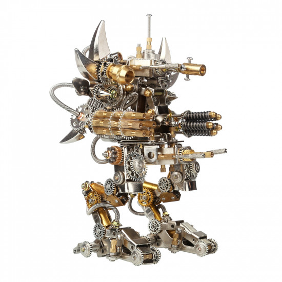 diy 3d metal fighting shooter mecha assembly model kit