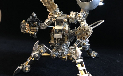 A DIY music box with logs + metal, the best birthday gift