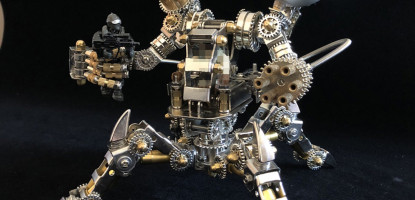 A DIY music box with logs + metal, the best birthday gift