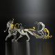 diy assembly ancient chinese tiger beasts 3d metal model kits toy