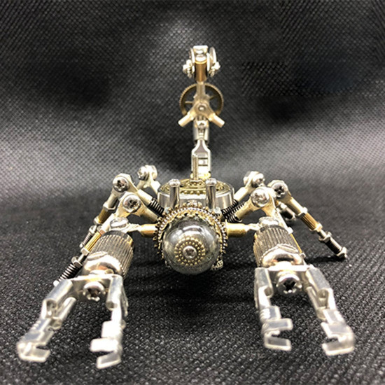 diy assembly metal scorpion puzzle model home decor gift