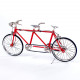 diy assembly tandem bicycle metal model puzzle kit toy