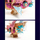 diy fantasy arabian spaceship 3d wooden steampunk toy model