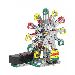 diy ferris wheel screw assembly model metal mechanical puzzle adults kids toy 571pcs