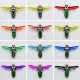 diy insect kit electronic dragonfly butterfly cicada vespa handmade model with led lights