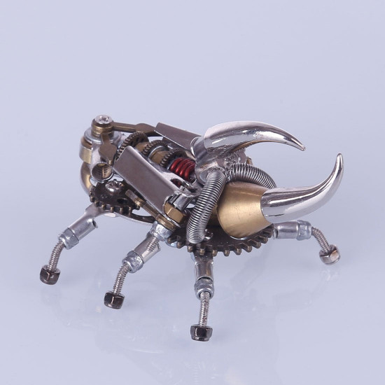 diy metal 3d assembly armor scorpion mecha puzzle model kit