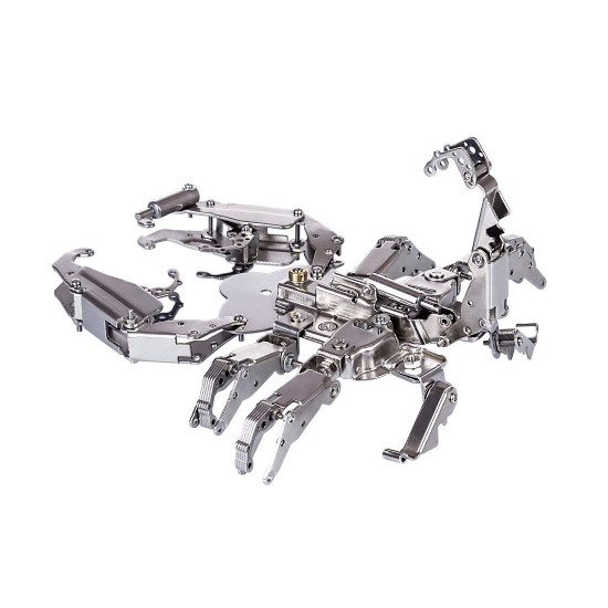 2in1 diy metal assembly 3d scorpion deformation robot mecha puzzle kits