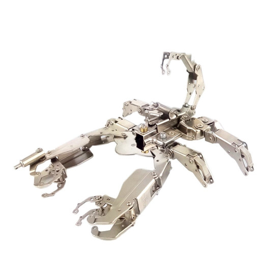 2in1 diy metal assembly 3d scorpion deformation robot mecha puzzle kits